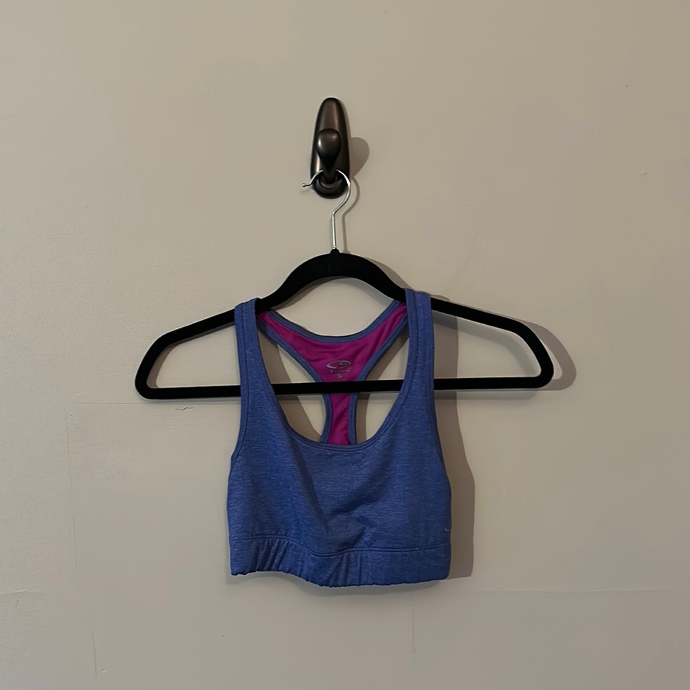 Champion Blue and purple sports bra size small